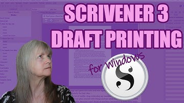 Scrivener 3 for Windows: How Do I Draft Print My Manuscript?
