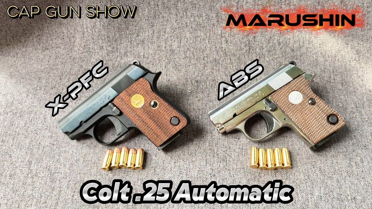 Marushin Colt .25 Automatic X-PFC โมเดลแก๊ปกันที่เค้าหากันให้ควั้ก