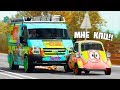 FORZA HORIZON 4 КОШКИ МЫШКИ - РАЗДАВИЛ МАЛЕНЬКУЮ МАШИНУ НА ОГРОМНОЙ СКОРОСТИ! ЗАКАЗАЛ ПИЦЦУ! 🌊ВОТЕР