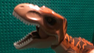 Trying Out Lego T Rex On Motion Stop