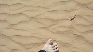 Meditation in Desert ,sahara