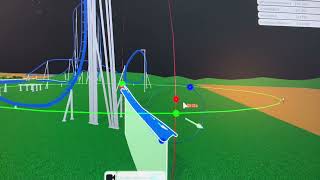 How to make a switch track roller coaster in theme park tycoon 2!