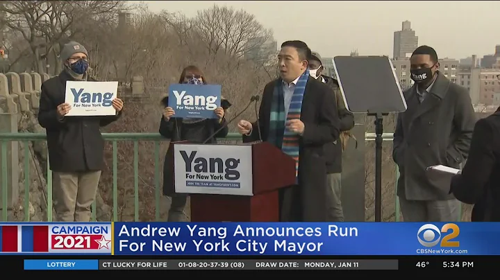 Andrew Yang Announces Run For New York City Mayor