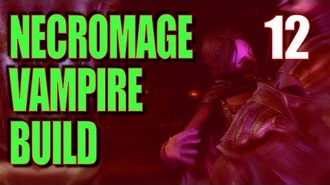 Skyrim Necromage Vampire Build Walkthrough Part 12: How to Escape Cidhna Mine ALONE