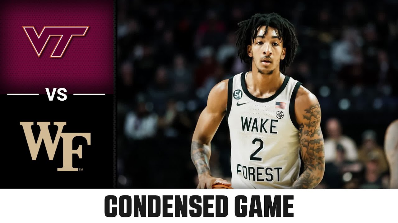Virginia Tech vs. Wake Forest Condensed Game | 2025-26 ACC Men's Basketball