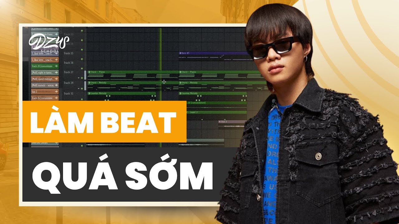 Làm Beat Giống LOW G - Quá Sớm | Hướng Dẫn Làm Beat Boom Bap
