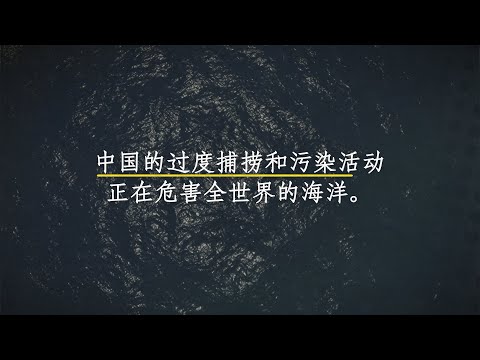 中国的过度捕捞和污染活动危害全世界的海洋