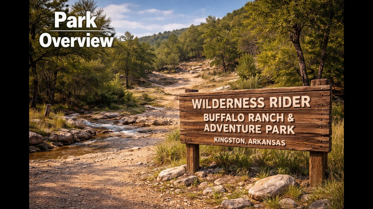 Off Road Park Overview Wilderness Rider Buffalo Ranch & Adventure Park Kingston Arkansas