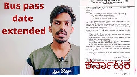 KARNATAKA NEWS: BUS PASS DATE EXTENDED
