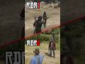 RDR 1 (2010) vs. RDR 2 (2018) Weapon Disarm Comparison Test #gaming #reddeadredemption