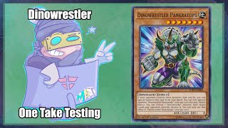 DINOWRESTLER - One Take Testing