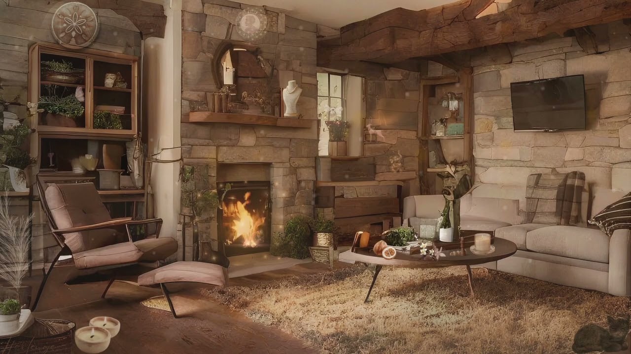 Cozy Home with Lofi Music | A Cozy Calming Evening 