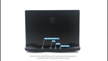 🔄 MSI Vector GP66 (12Ux) - Ports info and 360º look