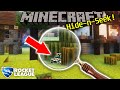 Rocket League, but it's MINECRAFT & Hide n Seek???