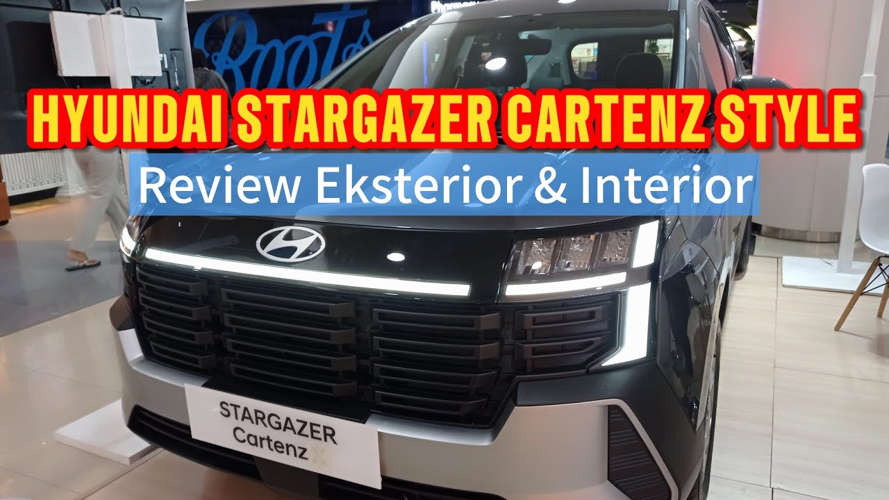 PROMO AKHIR TAHUN⁉️⁉️ REVIEW HYUNDAI STARGAZER CARTENZ STYLE BLACK 2025