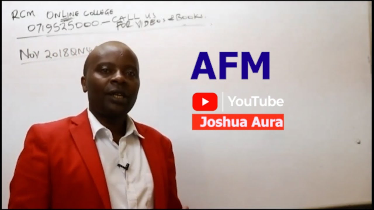 Emerging issues AFMCPA KenyaKenyan Accountants YouTube