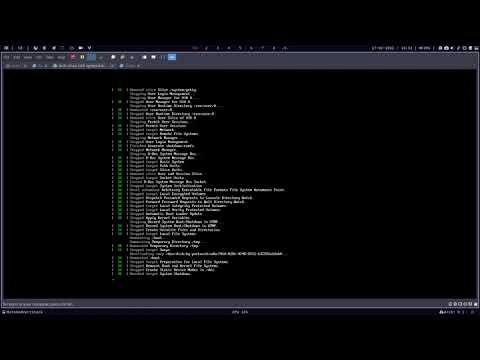 ArcoLinux : 2640 Arch Linux - using systemd-boot - hidden boot screen - no timeout