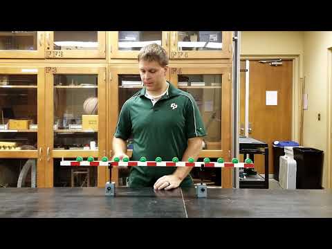 Particles in a Longitudinal Wave