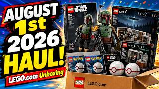 Unboxing Our LEGO August 1st 2026 Haul! New Sets from LEGO.com