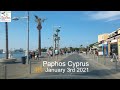 🇨🇾 Jan 3rd 2021|Paphos Cyprus|Kato Paphos to Yeroskipou| 4K  🚗