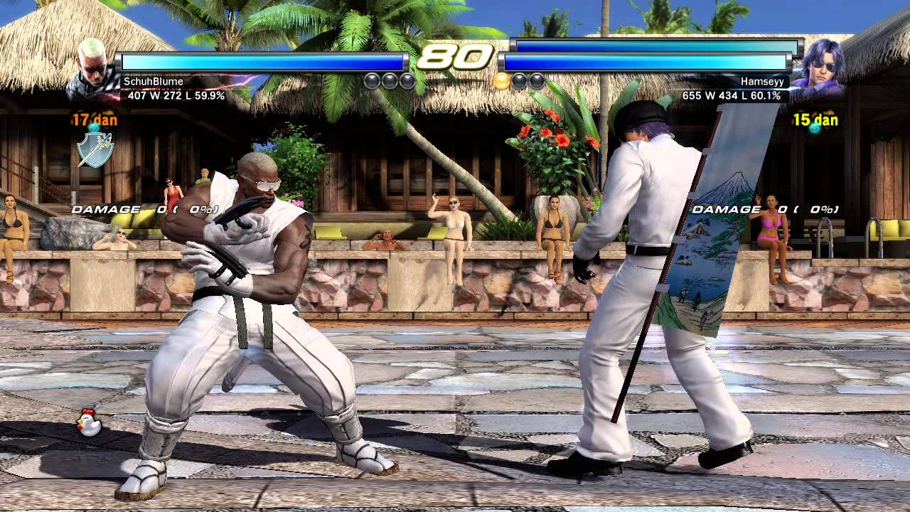 TTT2~ SchuhBlume (Raven) vs.  Hamseyy (Violet & Hwoarang) I HD