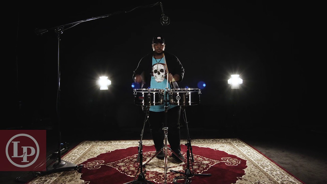 lp prestige 14 and 15 stainless steel timbales lp1415