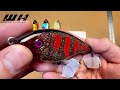 WEIHE 1pcs Model B 10cm/35g Lure Sinking Hard Bait Fishing Lure slider