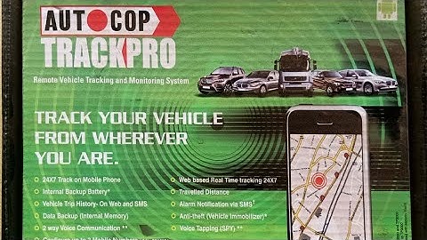 Autocop trackpro vehicle tracking