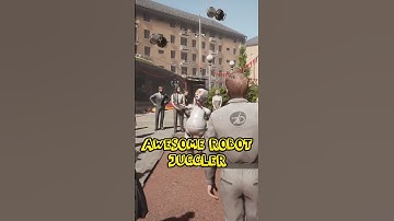 Awesome Robot Juggler #shorts #atomicheart #gaming #gameplay