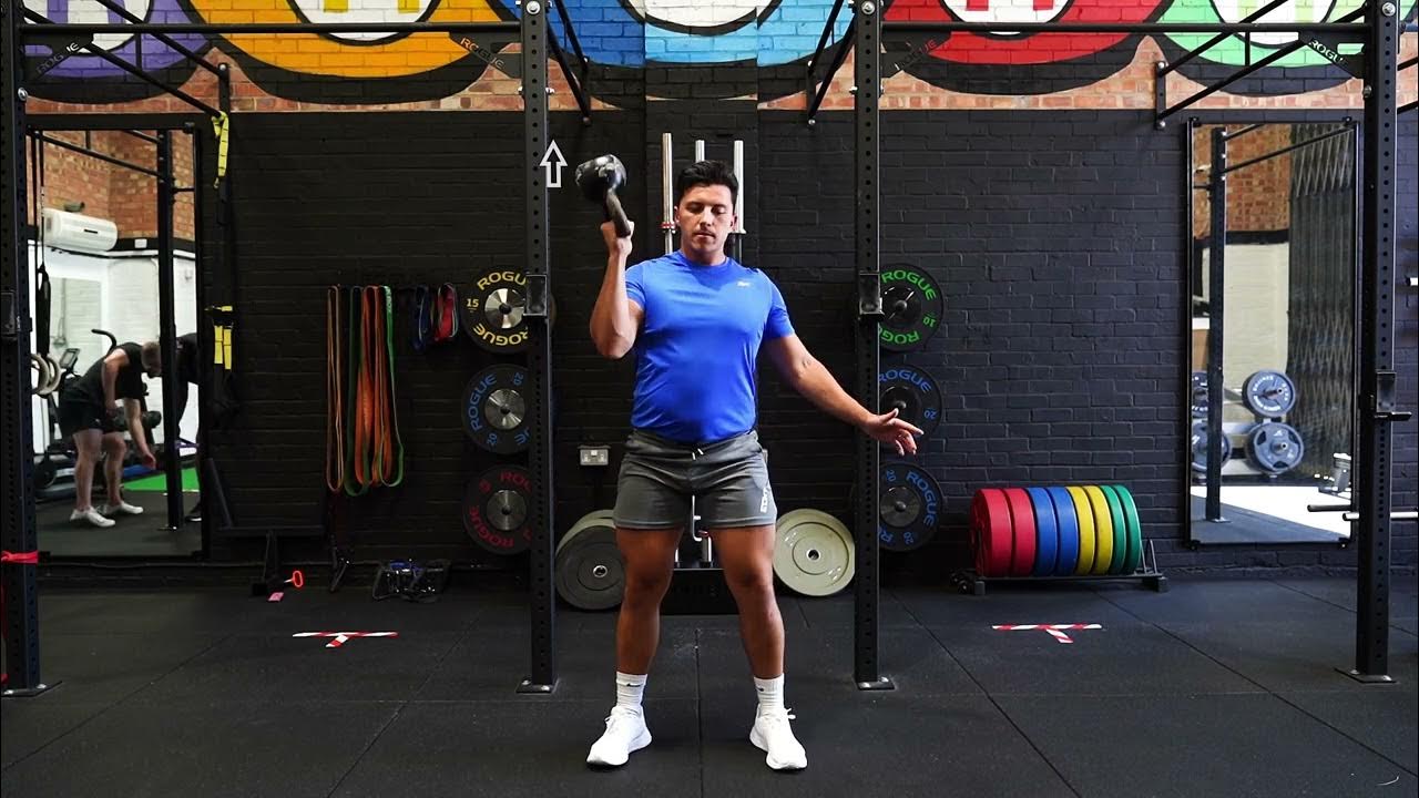 Kettlebell Bottoms Up Clean Kettlebell Strength and Conditioning