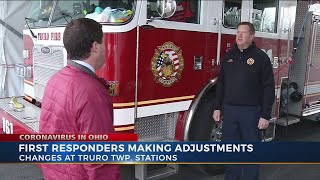 First responders making adjustments