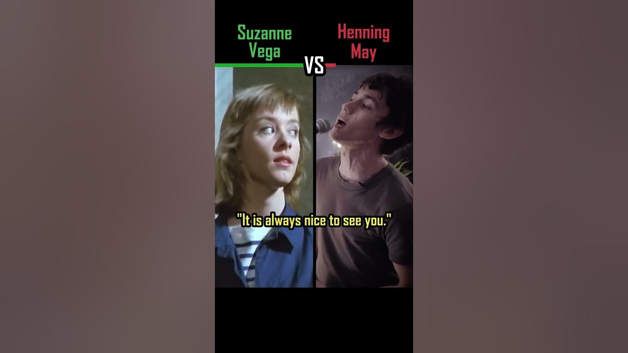 HENNING MAY vs SUZANNE VEGA - Tom's Diner - #shorts #versus #music