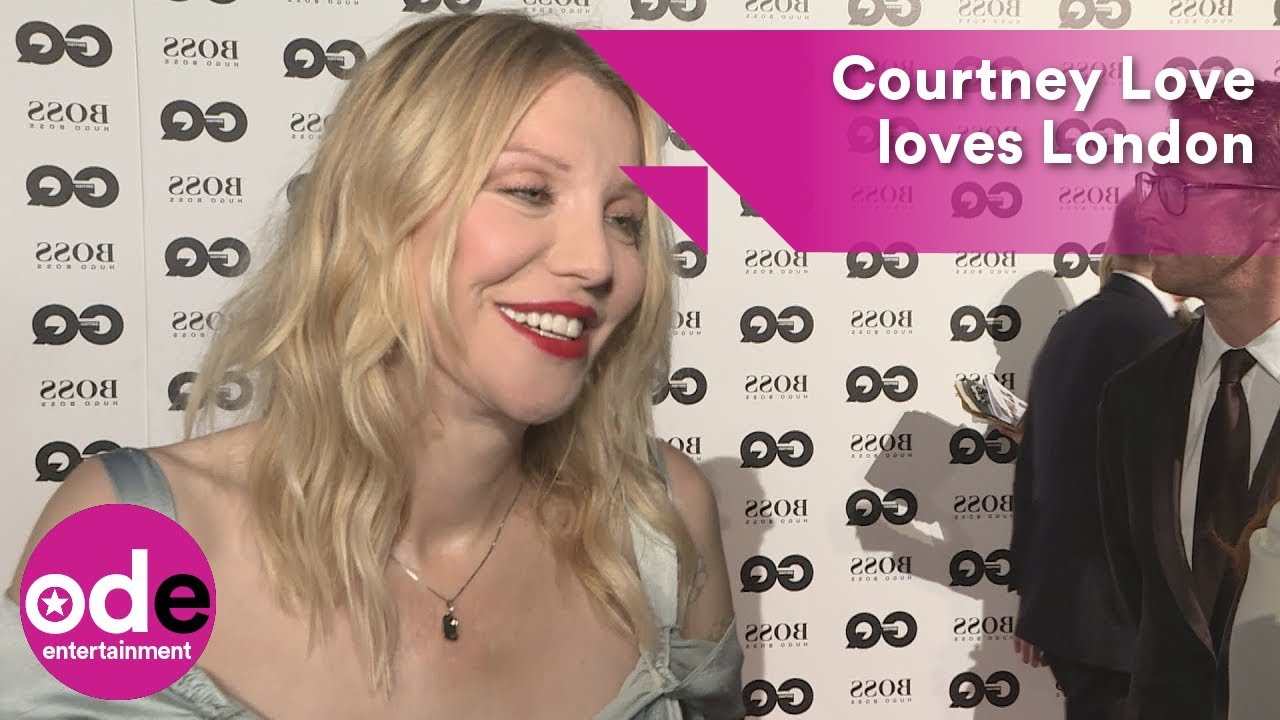 GQ Awards 2017: Courtney Love loves London