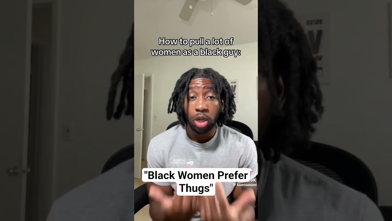 BLACK WOMEN PREFER THUGS ❓