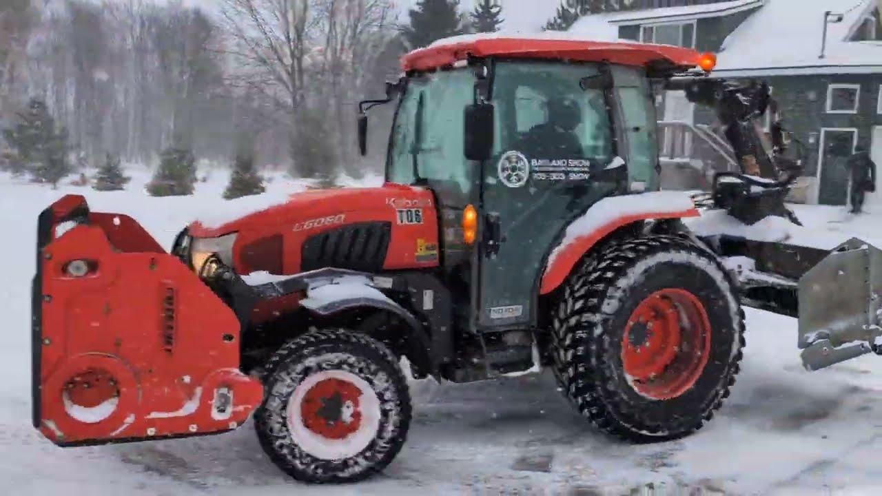 North Bay's Best Residential Snow Blowing | Bayland Snow
