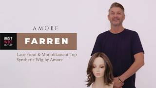 Farren | Lace Front &amp; Monofilament Top Synthetic Wig by Amore (AM2591/AM2591R)
