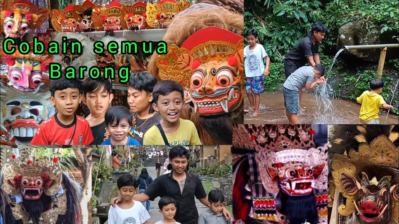 Irvan Dan Teman Teman Dibelikan Barong, Kita Cobain Semua Barong