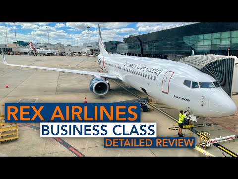 Is REX Airlines Business Class any good? Full review from Melbourne to Sydney.