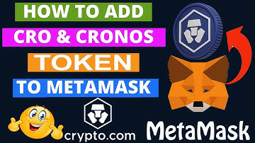 How To Add Cronos (CRO/Crypto.com) Token To MetaMask | Cronos Token |  Best Cryptocurrency Wallets