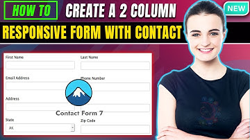 Maak een responsief formulier met 2 kolommen met Contact Form 7 [2025]