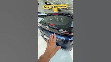 Tata altroz hidden feature 😁 #shorts #car