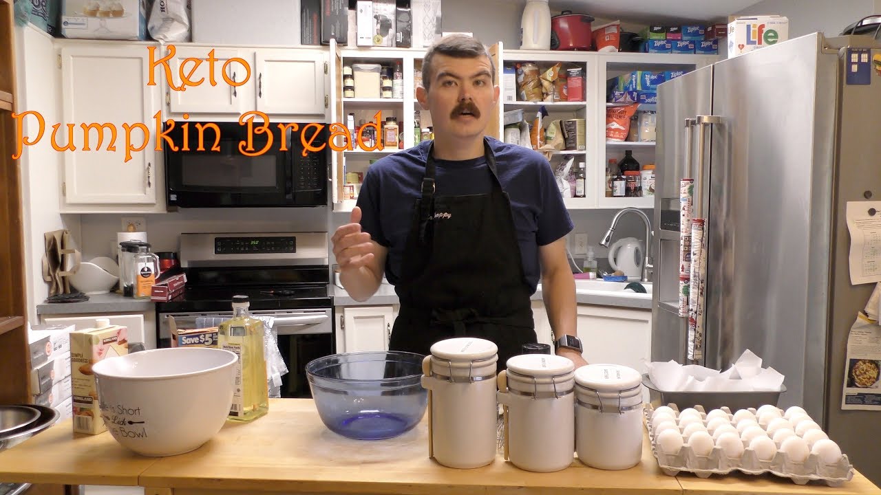 Nick's Keto Kitchen- Keto Pumpkin Bread
