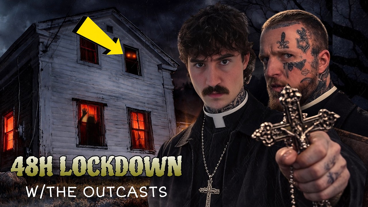 48H dans une MAISON D'EXORCISME ! W/ @Outcasts3 | Hinsdale house
