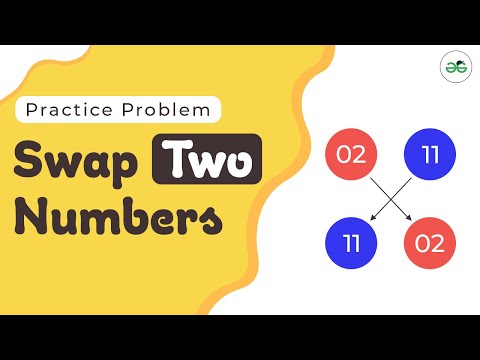Practice Problem | Swap two numbers