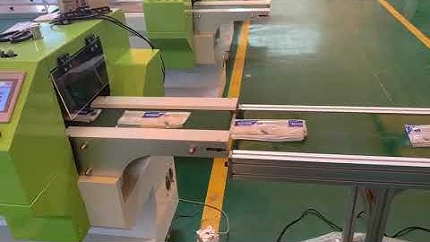 Mask counting stacking unit after packaging machine