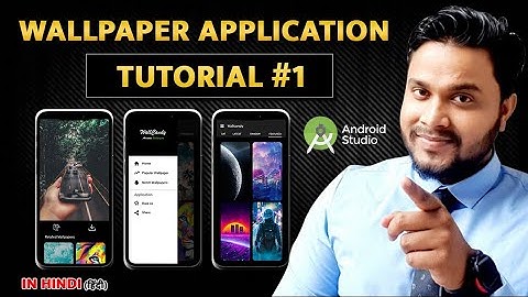 How to make wallpaper app |Android Studio Tutorial | Hindi | Part 1