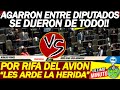 Diputados de MORENA y del PAN se dan Agarrón "Por la Rifa del AVION PRESIDENCIAL" Le arde la herida