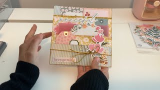 Quick Layered Pockets w/ One Sheet of Paper - Add to Journals or Albums