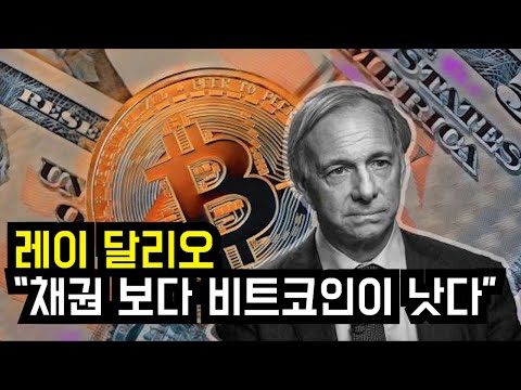 레이달리오 채권보다 비트코인이 낫다 2021 한영자막 Ray Dalio I D Rather Have Bitcoin Than Bond 