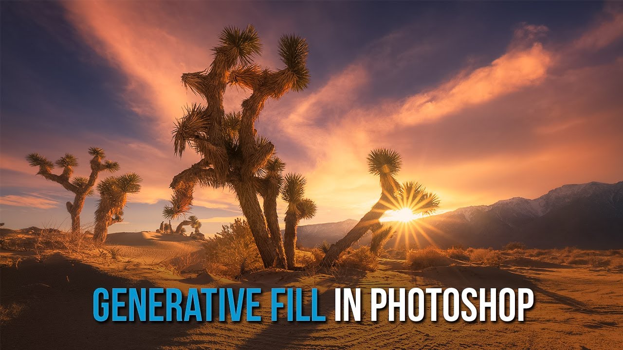 Photoshop's amazing new AI Generative Fill - YouTube